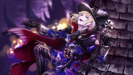 Rook Hunt video game Twisted Wonderland HD Desktop Wallpaper | Background Image