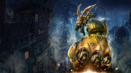 video game F.I.S.T.: Forged In Shadow Torch HD Desktop Wallpaper | Background Image