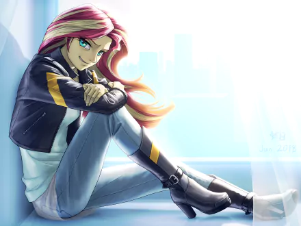 Sunset Shimmer movie My Little Pony: Equestria Girls - Friendship Games HD Desktop Wallpaper | Background Image
