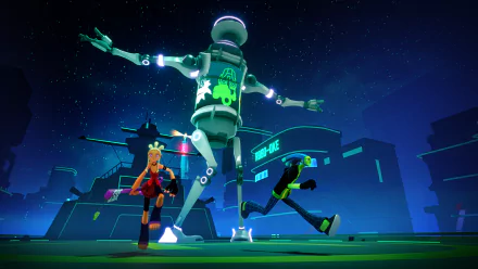 video game No Straight Roads HD Desktop Wallpaper | Background Image