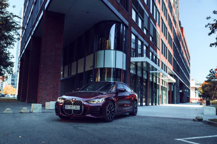 BMW 420d xDriver Gran Coupé M Sport vehicle BMW 4 Series HD Desktop Wallpaper | Background Image