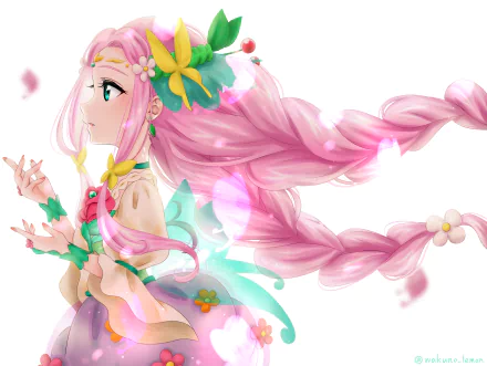 Hanami Kotoha Cure Felice Anime Witchy PreCure! HD Desktop Wallpaper | Background Image