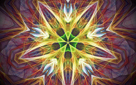 colorful Abstract kaleidoscope HD Desktop Wallpaper | Background Image