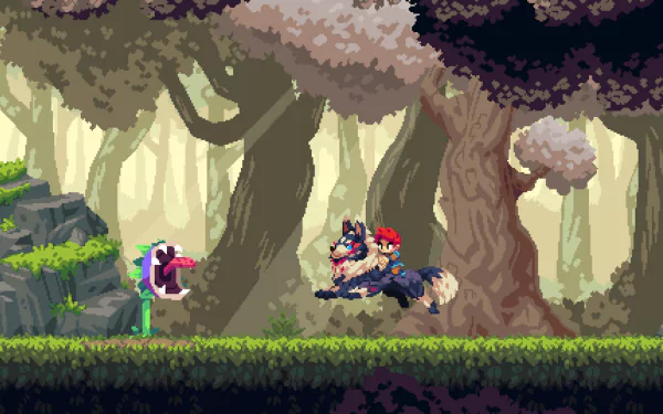 video game Flynn: Son of Crimson HD Desktop Wallpaper | Background Image