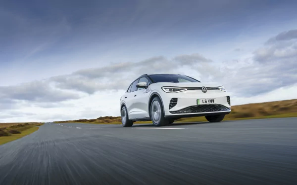 electric car Volkswagen ID.4 GTX vehicle Volkswagen ID.4 HD Desktop Wallpaper | Background Image