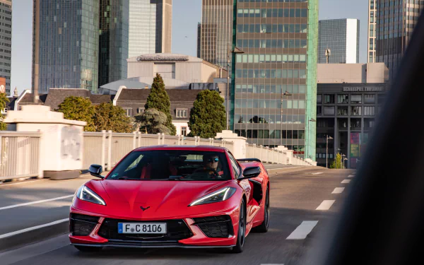 vehicle Chevrolet Corvette (C8) HD Desktop Wallpaper | Background Image