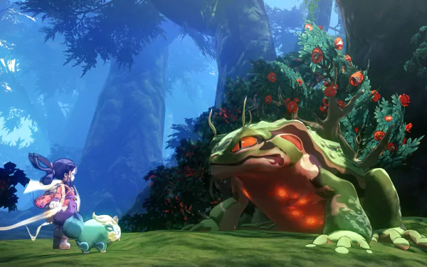 video game Sakuna: Of Rice And Ruin HD Desktop Wallpaper | Background Image