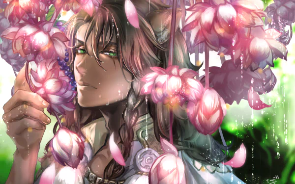 Leona Kingscholar video game Twisted Wonderland HD Desktop Wallpaper | Background Image