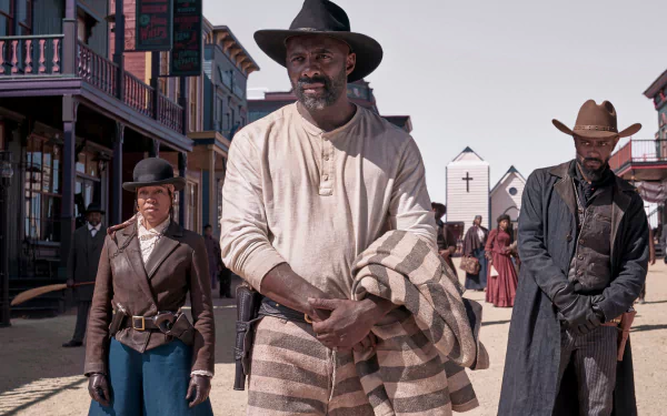 Idris Elba movie The Harder They Fall HD Desktop Wallpaper | Background Image