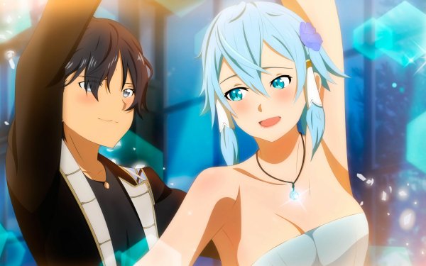 Video Game Sword Art Online: Alicization Lycoris Sword Art Online Sinon Kirito Dance Shino Asada Kazuto Kirigaya HD Wallpaper | Background Image