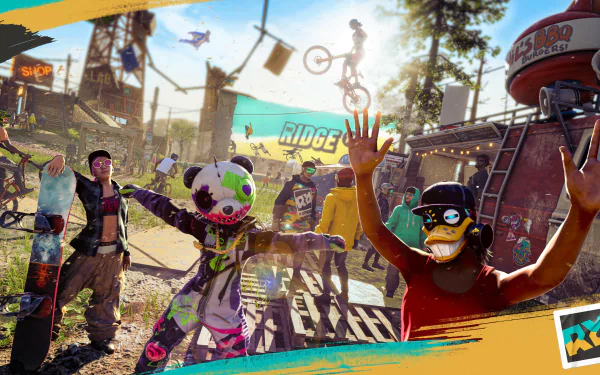 video game Riders Republic HD Desktop Wallpaper | Background Image