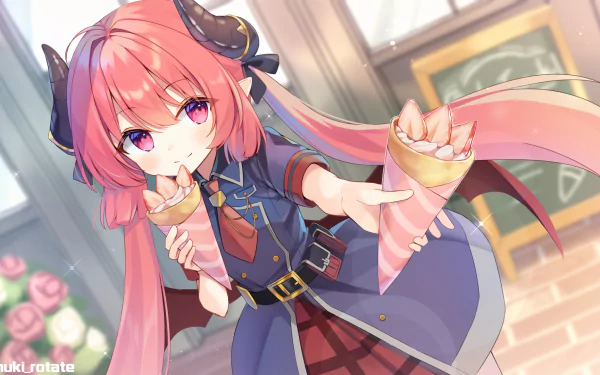 Akashi Junko video game Blue Archive HD Desktop Wallpaper | Background Image