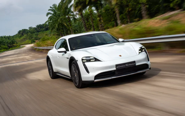 Porsche Taycan 4S Cross Turismo vehicle Porsche Taycan 4S HD Desktop Wallpaper | Background Image