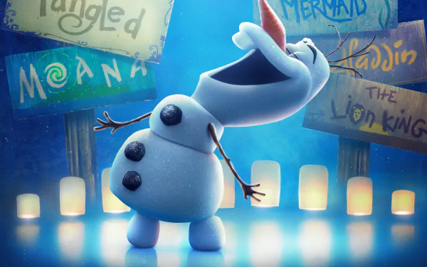 Olaf (Frozen) TV Show Olaf Presents HD Desktop Wallpaper | Background Image