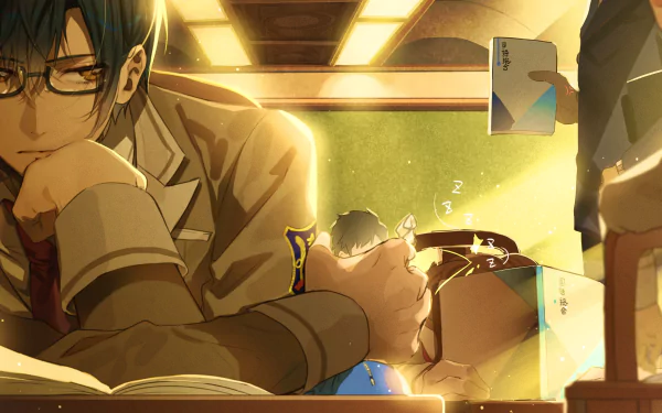 Kujo Sakuya Yui Asahina video game Kiniro no Corda ~Starlight Orchestra~ HD Desktop Wallpaper | Background Image