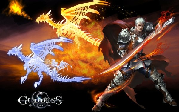 Video Game Goddess: Primal Chaos HD Wallpaper | Background Image