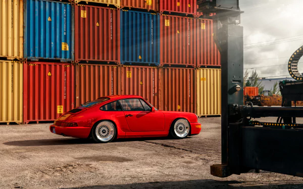 vehicle Porsche 964 Turbo HD Desktop Wallpaper | Background Image
