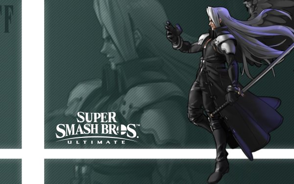 Video Game Super Smash Bros. Ultimate Super Smash Bros. Sephiroth HD Wallpaper | Background Image
