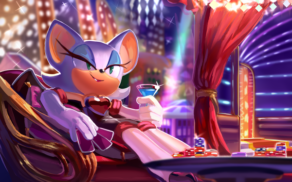 Video Game Sonic the Hedgehog Sonic Rouge the Bat HD Wallpaper | Background Image