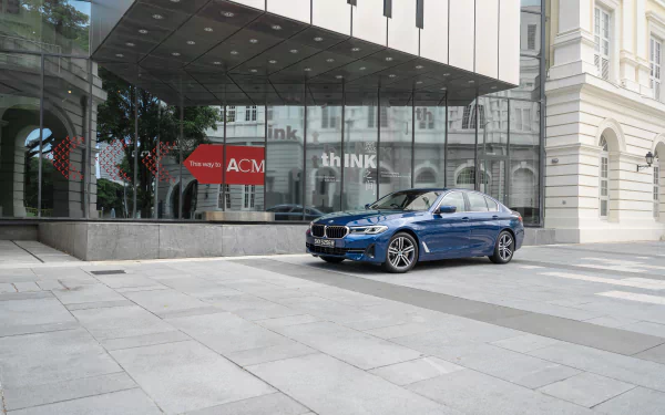 BMW 530e Luxury Line vehicle BMW 5 Series HD Desktop Wallpaper | Background Image