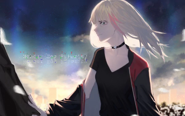 Rika Kawai Anime Wonder Egg Priority HD Desktop Wallpaper | Background Image