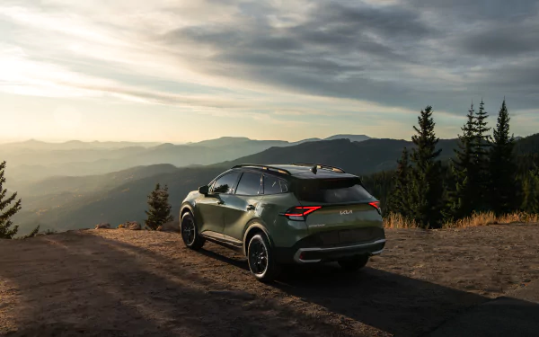 SUV vehicle Kia Sportage X-Pro HD Desktop Wallpaper | Background Image