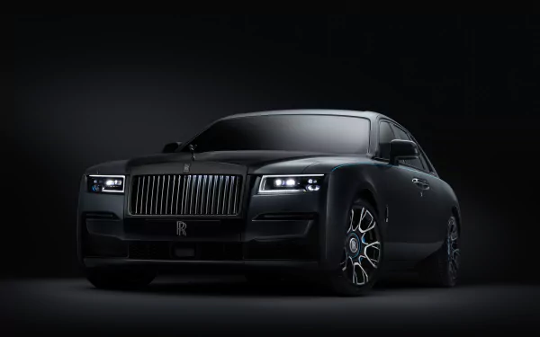 vehicle Rolls-Royce Black Badge Ghost HD Desktop Wallpaper | Background Image