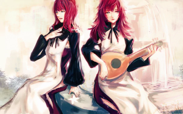 Devola (NIER) Popola (NIER) video game NieR Replicant HD Desktop Wallpaper | Background Image