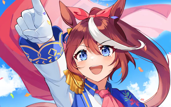 Tokai Teio Anime Uma Musume: Pretty Derby HD Desktop Wallpaper | Background Image