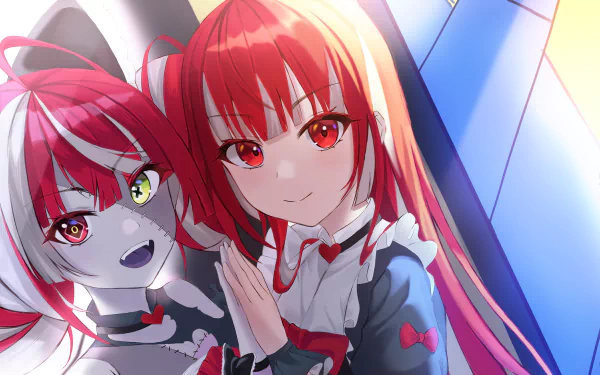 hololive Kureiji Ollie Anime Virtual Youtuber HD Desktop Wallpaper | Background Image