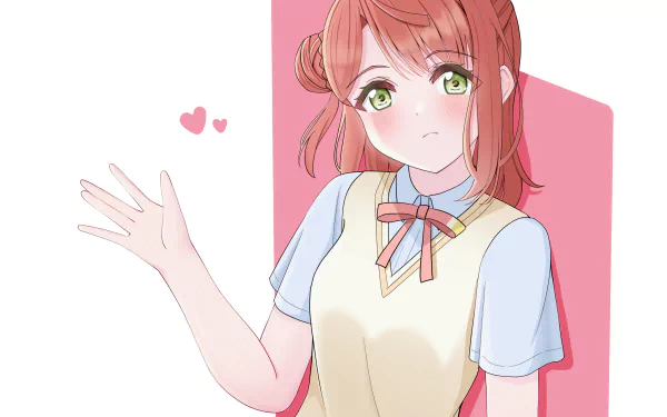 Ayumu Uehara Anime Love Live! Nijigasaki High School Idol Club HD Desktop Wallpaper | Background Image