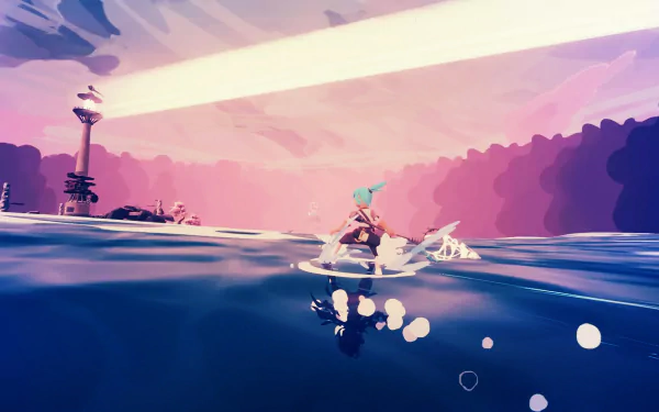 video game Wavetale HD Desktop Wallpaper | Background Image