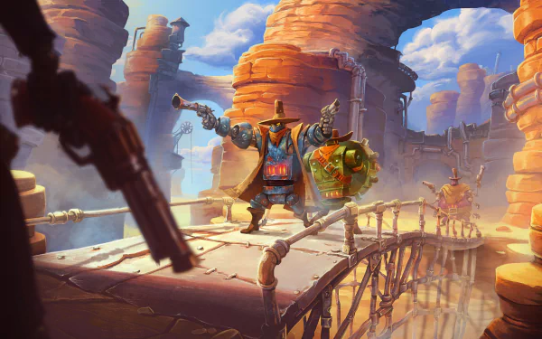 video game SteamWorld Headhunter HD Desktop Wallpaper | Background Image