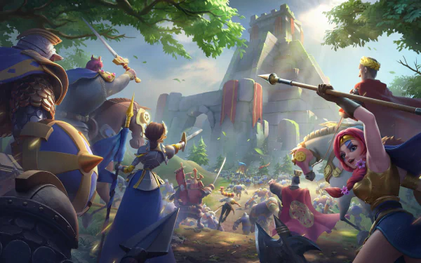 video game Rise of Kingdoms HD Desktop Wallpaper | Background Image