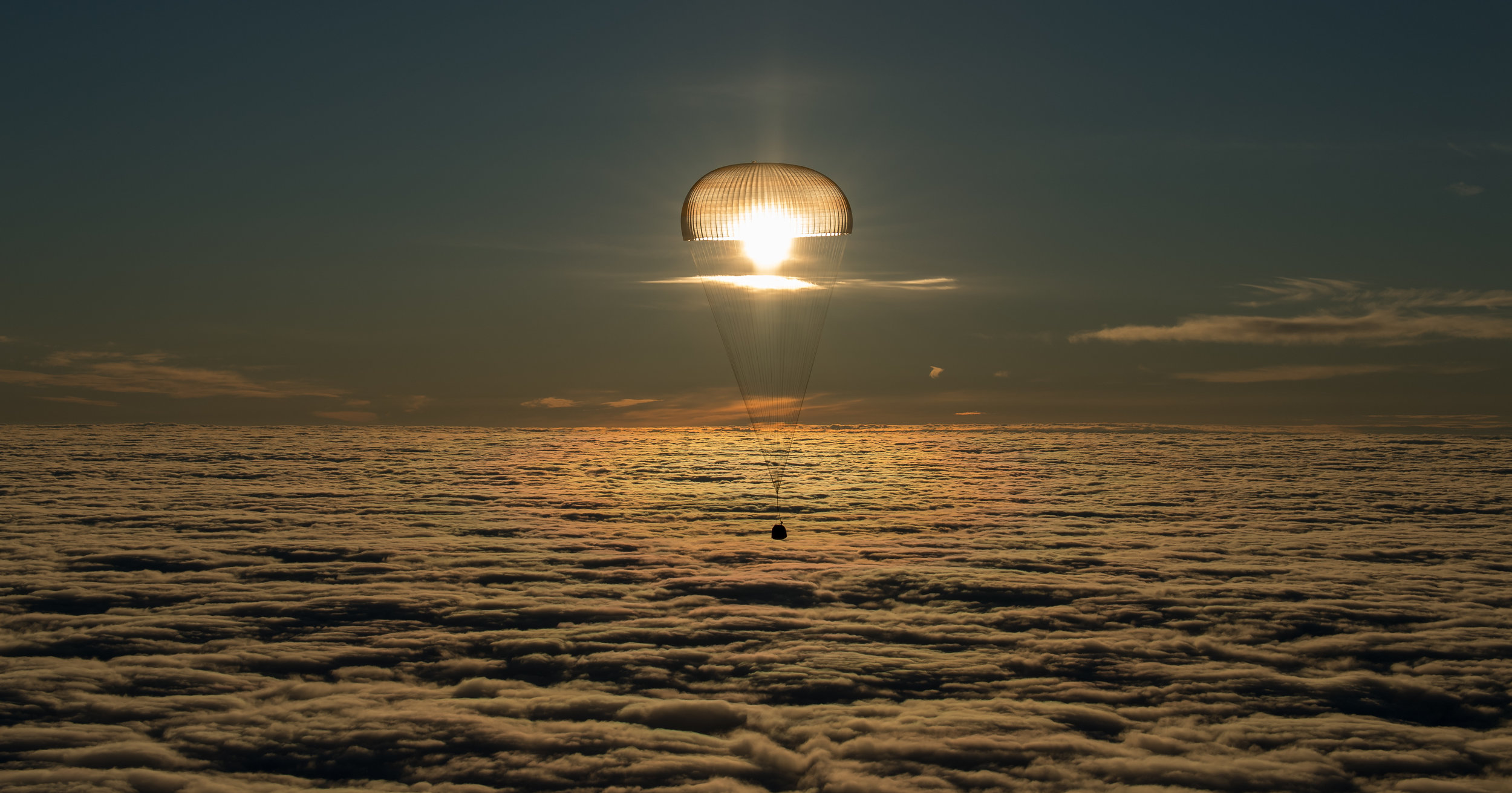 Expedition 54 Soyuz MS-06 Landing by Bill Ingalls