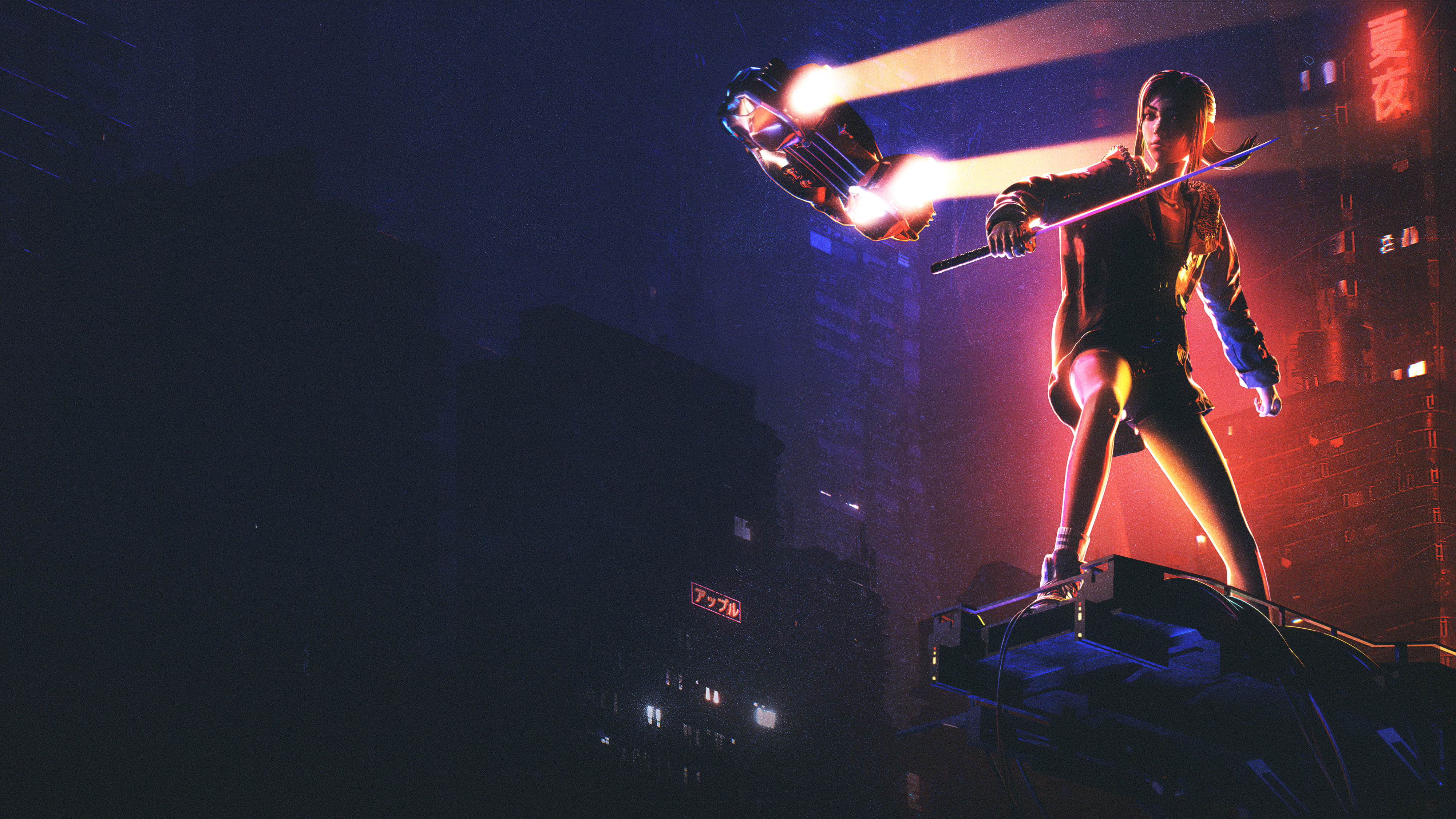 Blade Runner: Black Lotus 4k Ultra HD Wallpaper