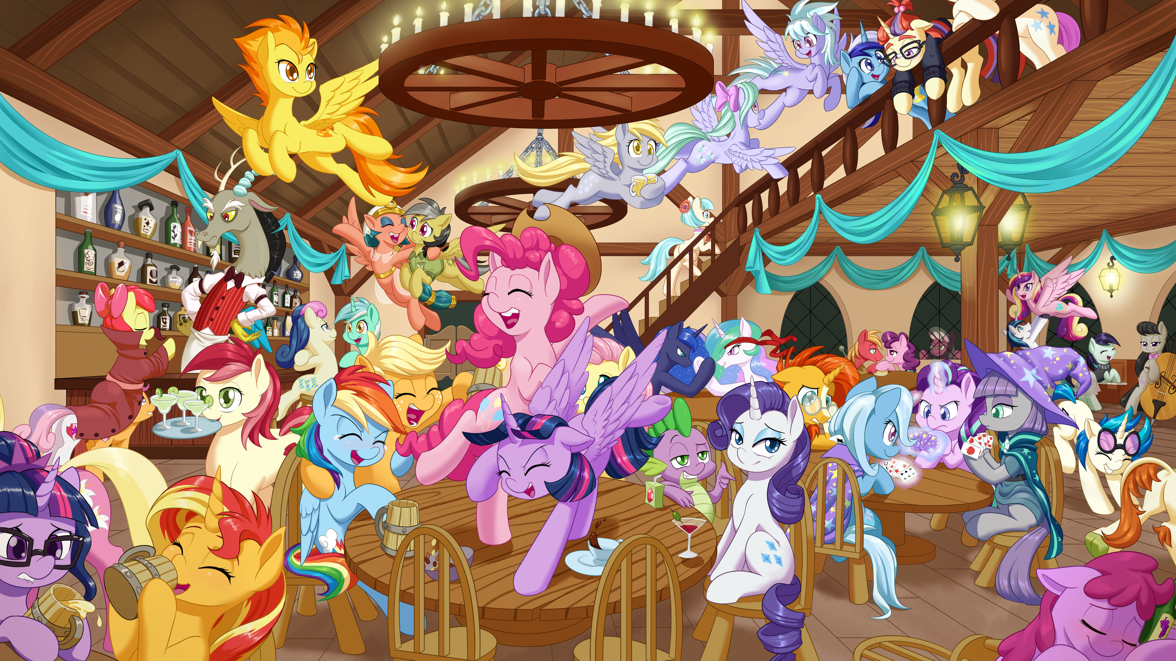 TV Show My Little Pony: Friendship is Magic 4k Ultra HD Wallpaper by dstears