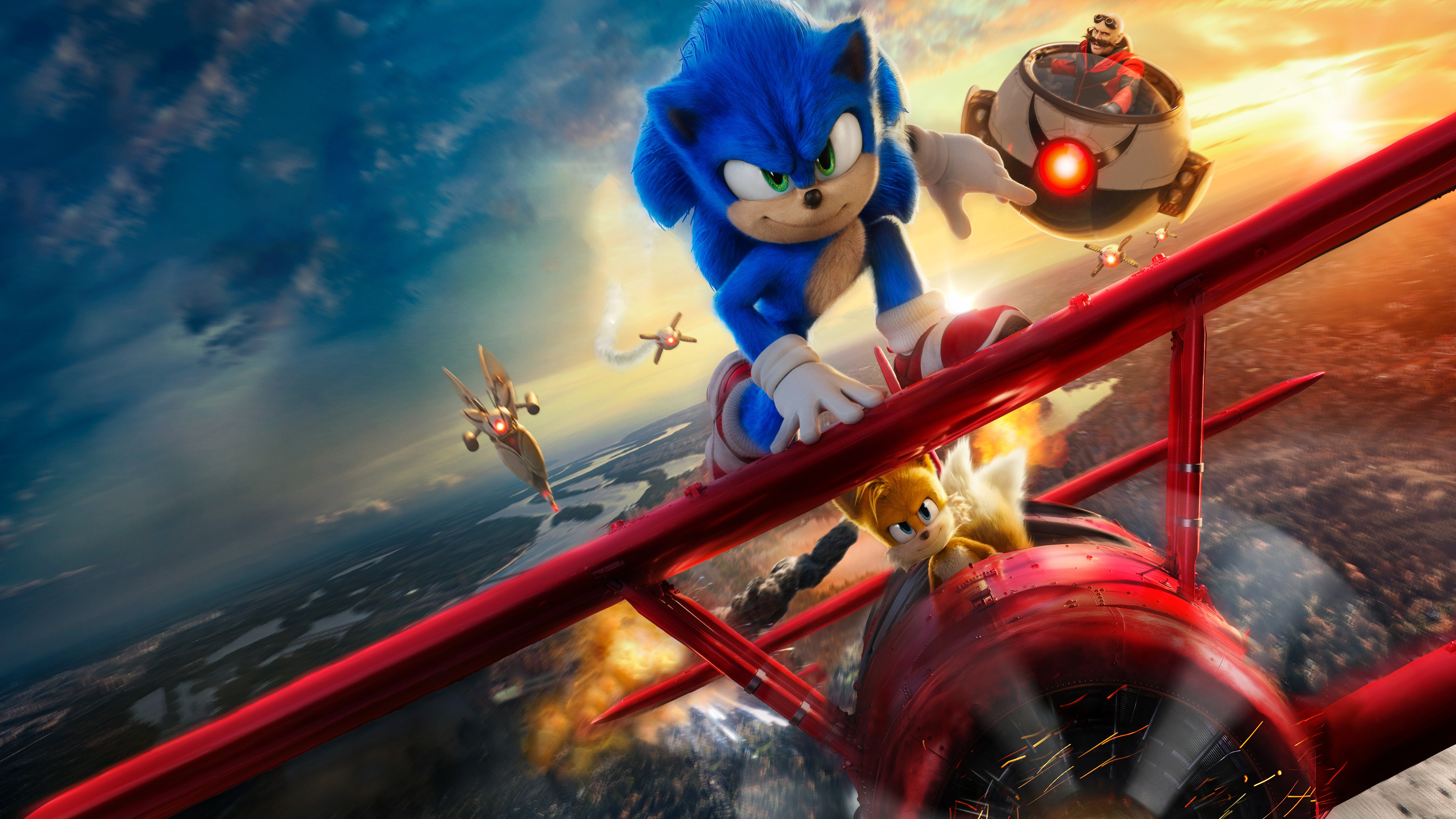 Movie Sonic the Hedgehog 2 HD Wallpaper | Background Image