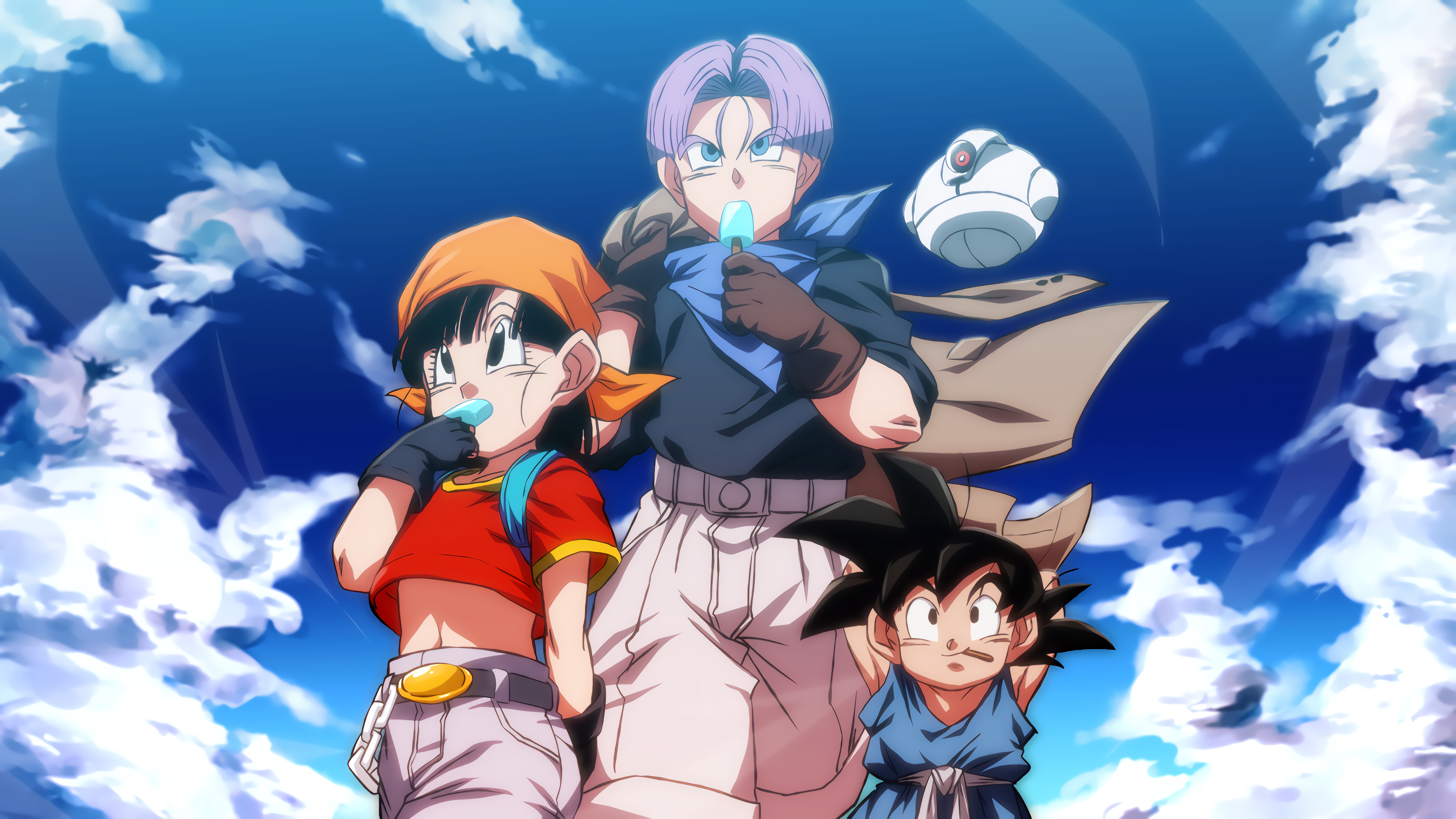 Anime Dragon Ball GT 4k Ultra HD Wallpaper