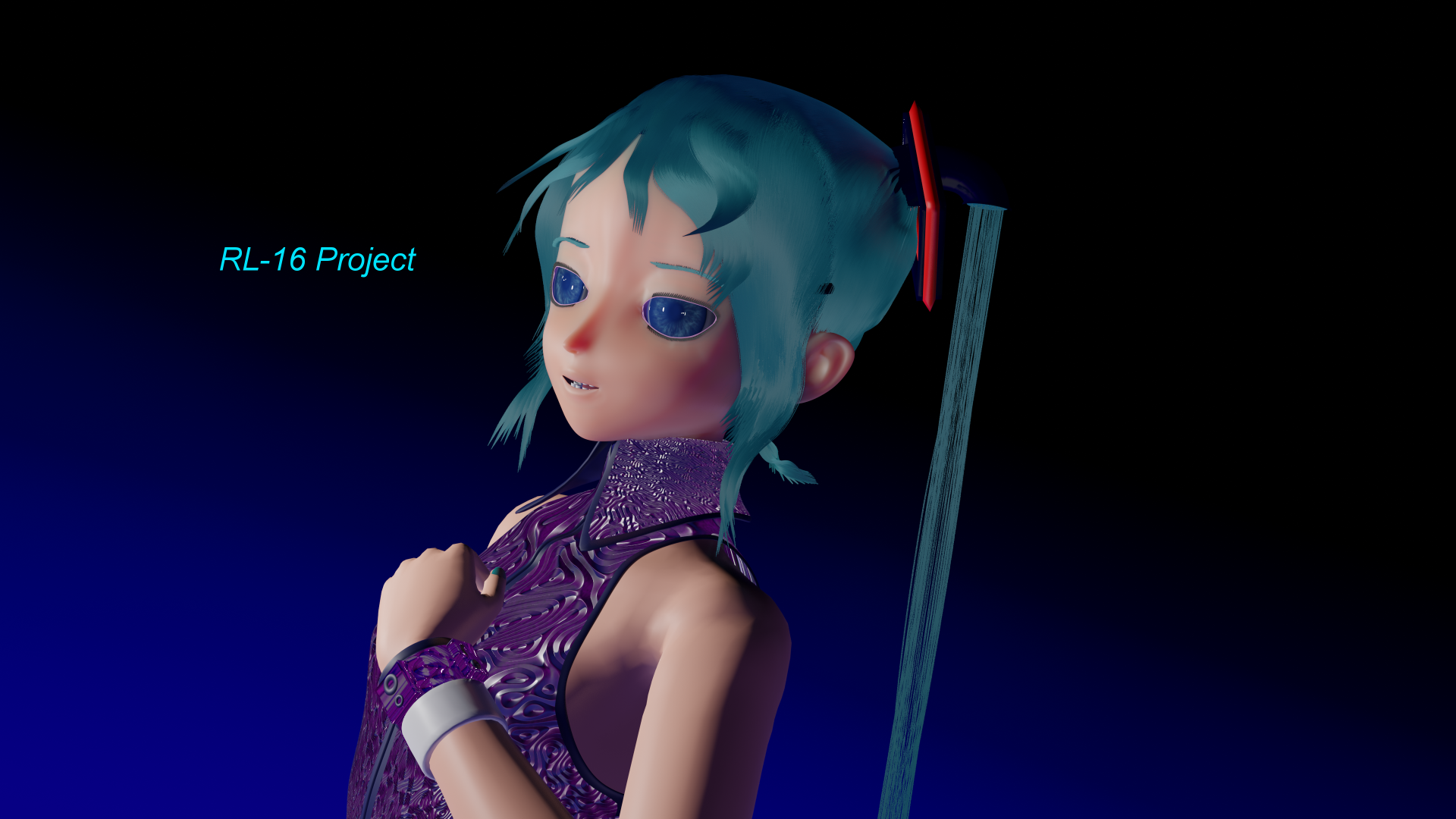 Hatsune Miku Blender New Dress by RL-16 Project