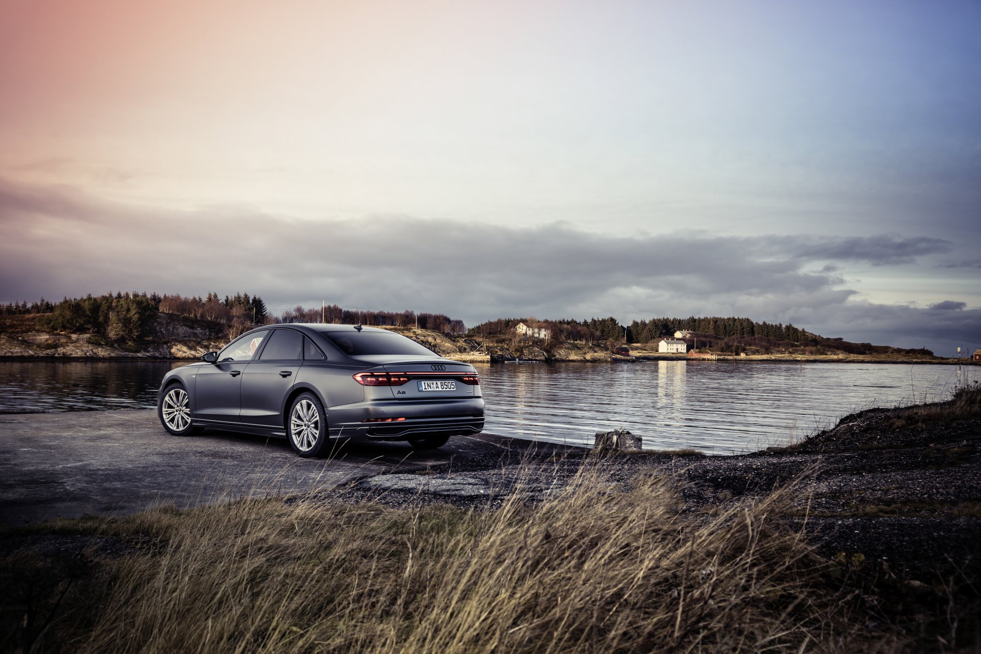 Download Audi A8 Quattro S Line Vehicle Audi A8 8k Ultra HD Wallpaper