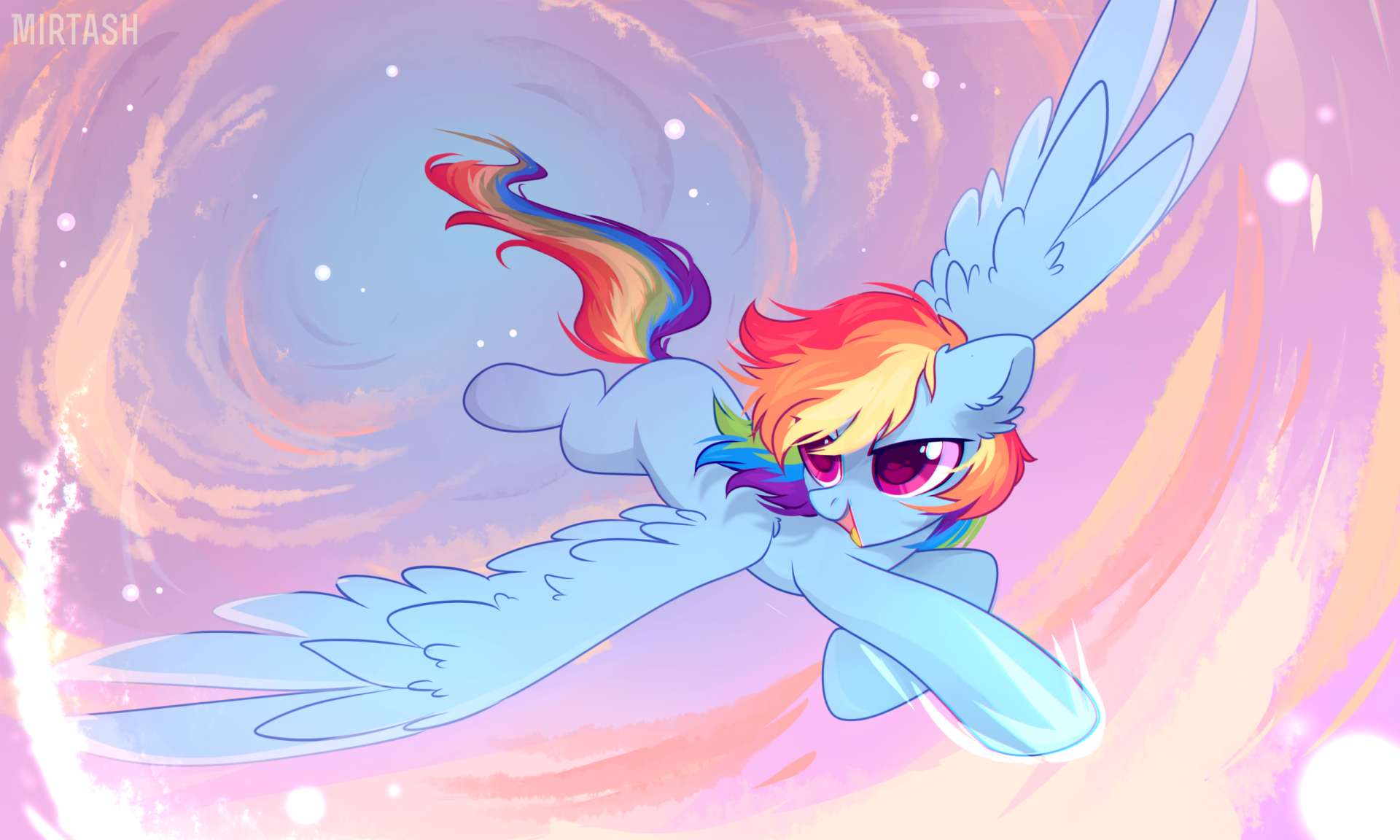 Download Rainbow Dash TV Show My Little Pony: Friendship Is Magic HD Wallpaper
