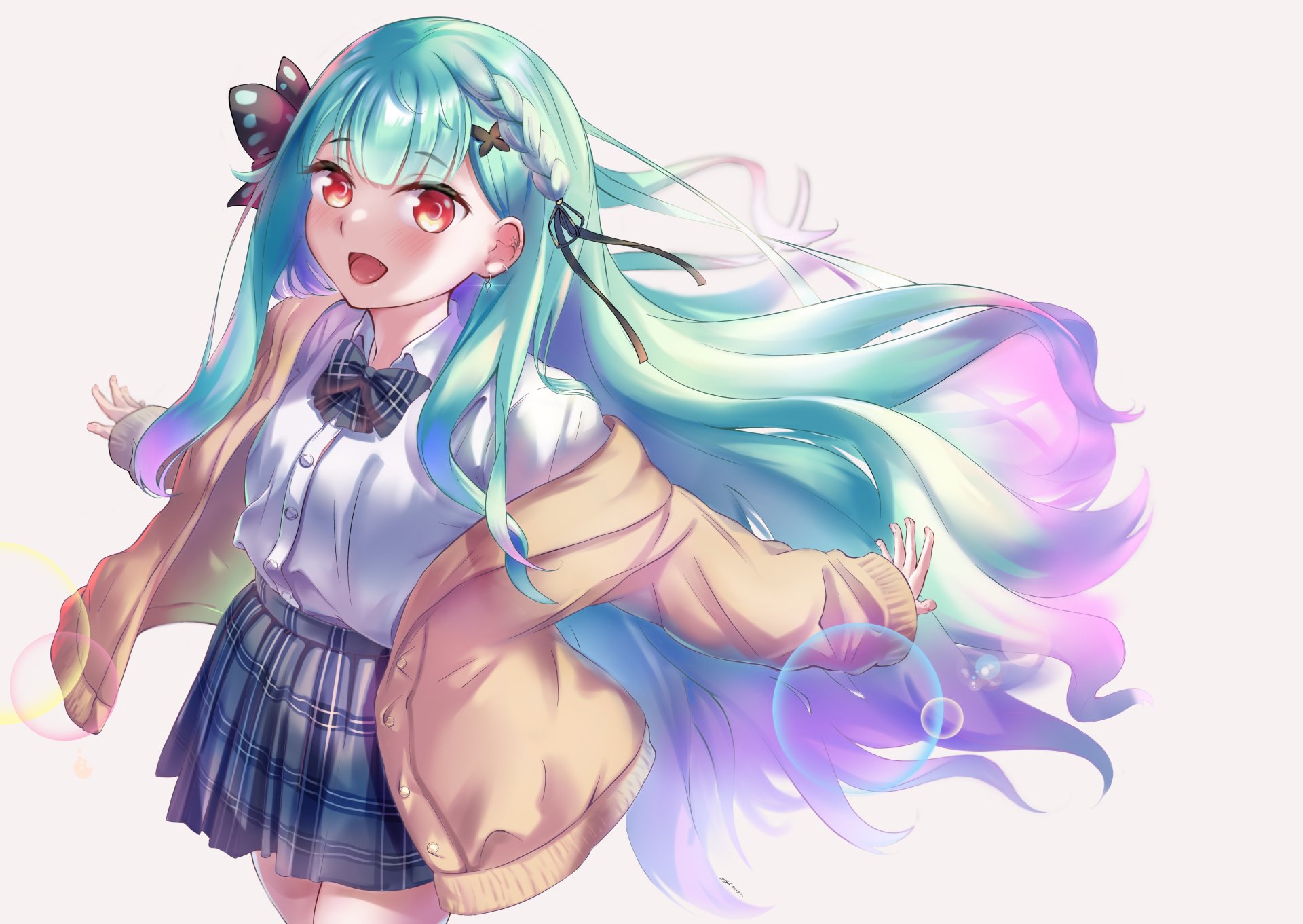 Download Hololive Uruha Rushia Anime Virtual Youtuber 4k Ultra HD Wallpaper