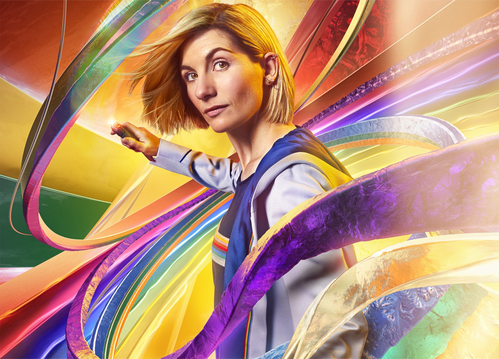 Download Thirteenth Doctor Jodie Whittaker TV Show Doctor Who (2005) 4k Ultra HD Wallpaper