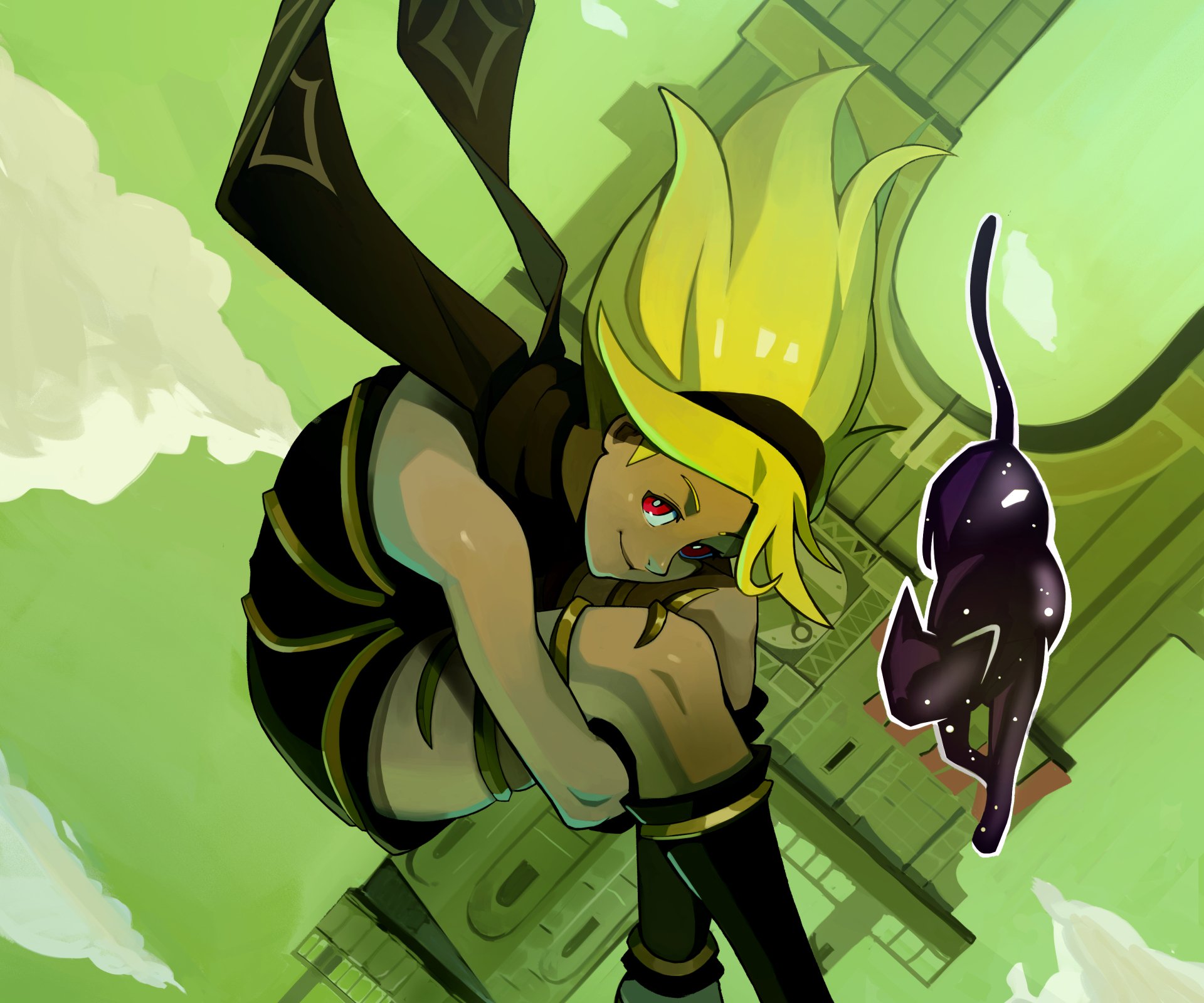 Download Video Game Gravity Rush HD Wallpaper