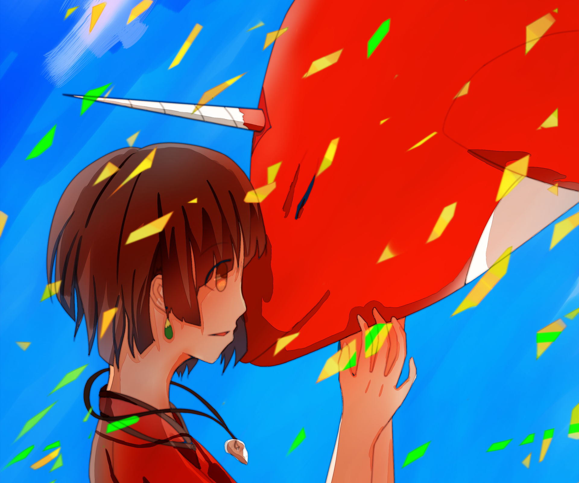 Download Anime Big Fish & Begonia HD Wallpaper