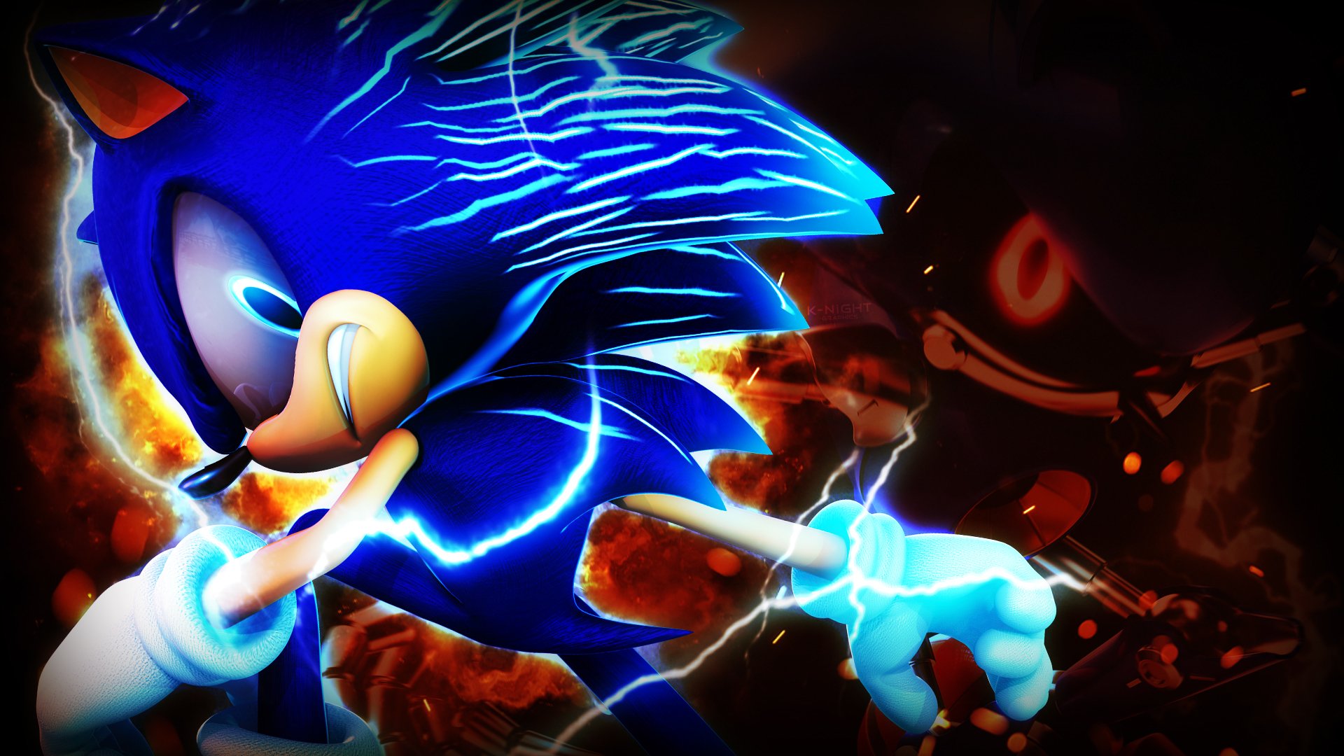 Sonic vs Metal sonic