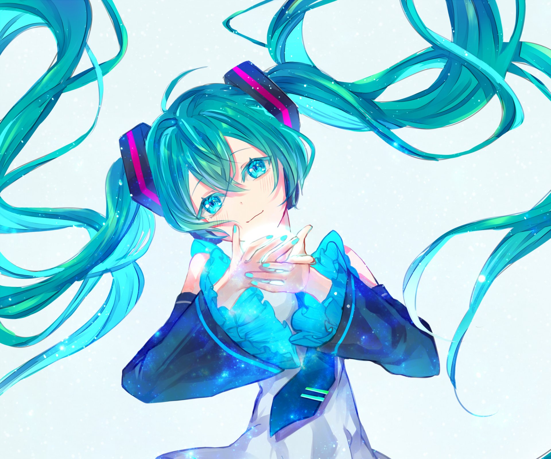 Download Hatsune Miku Anime Vocaloid Hd Wallpaper