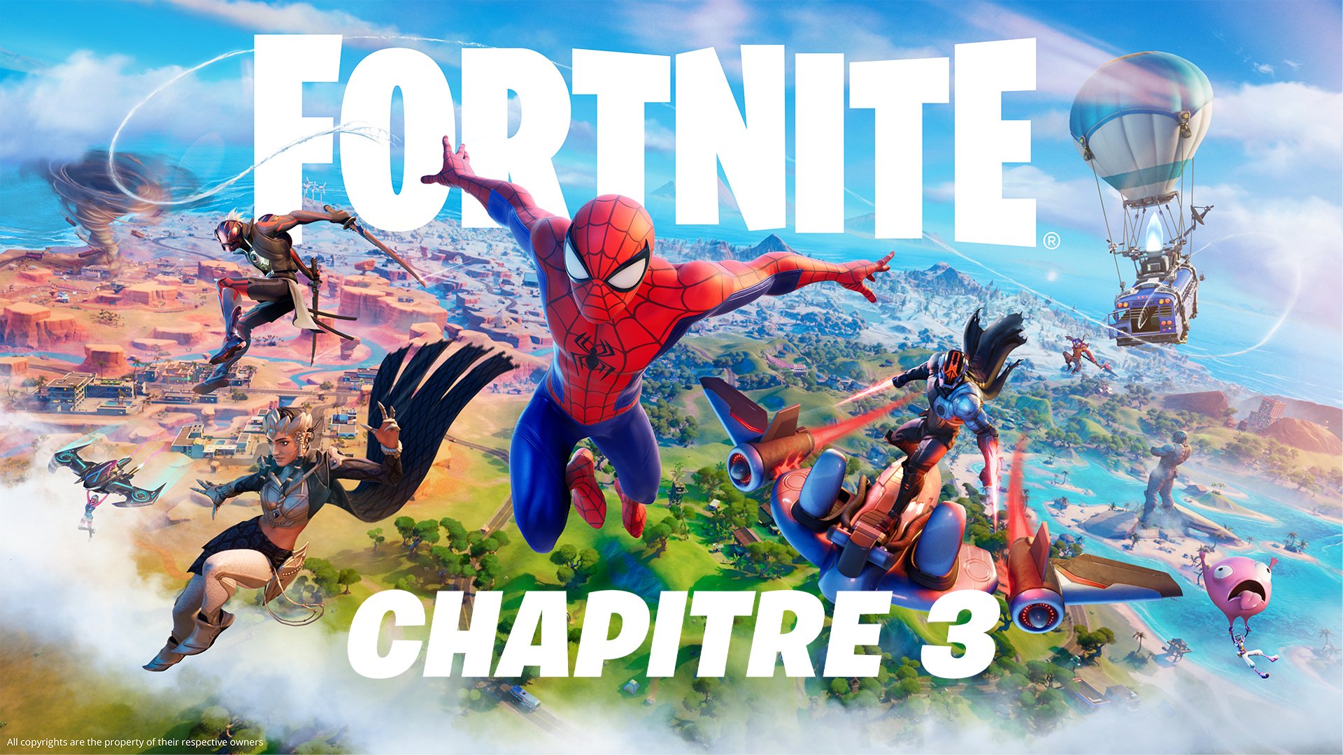 Download Spider Man Video Game Fortnite HD Wallpaper