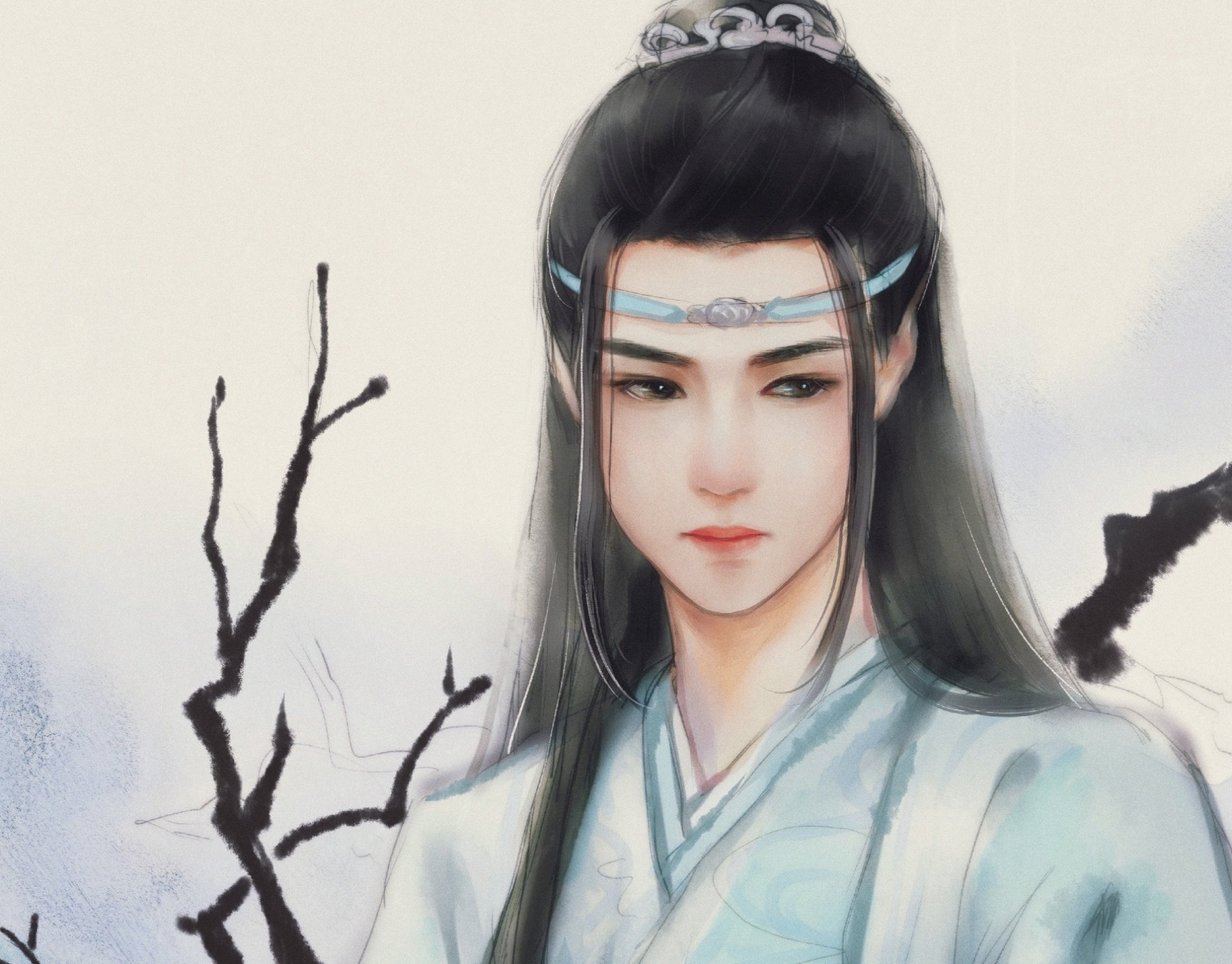 Download Wang Yibo Lan Wangji TV Show The Untamed HD Wallpaper